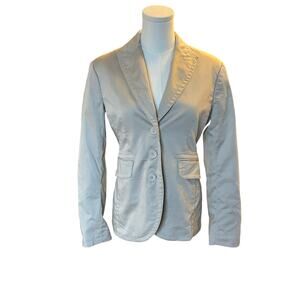 Cabi cream button front blazer jacket career office business size 2